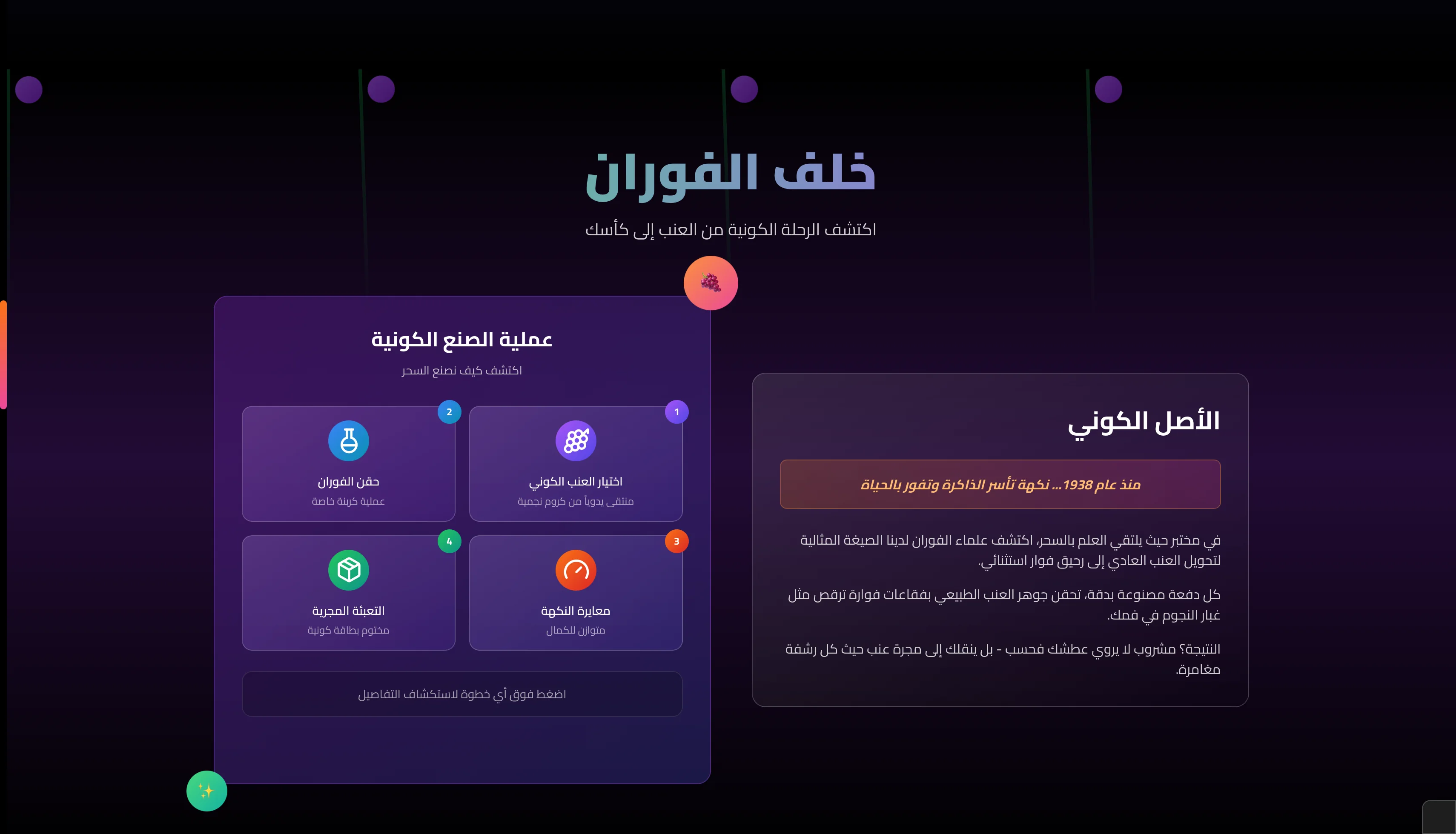 Traoubi product story and sparkling grape production journey